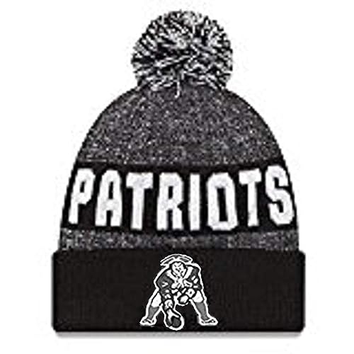 Patriots Sideline Cold Weather Cuffed Knit Beanie Hat