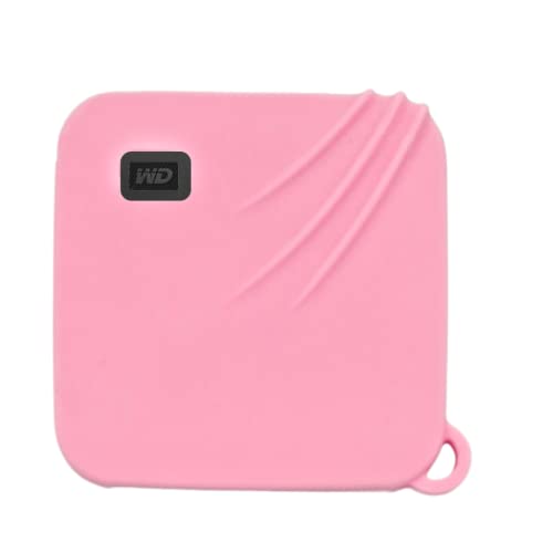Pink Silicone Cover for WD Elements SE/Western Digital Portable SSD