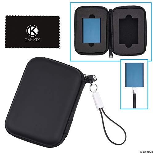 Portable Case for Samsung SSD - Keychain Data Cable - Protective Storage
