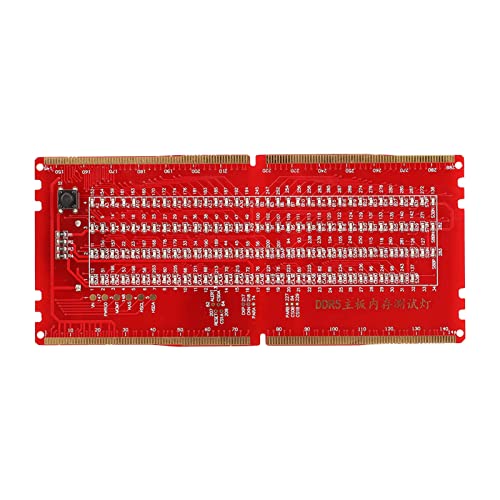 Portable DDR5 RAM Memory Slot Tester Card with LED Lights