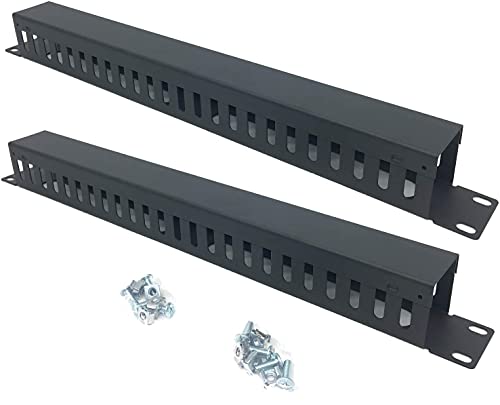 QiaoYoubang Cable Manager Rack Mount