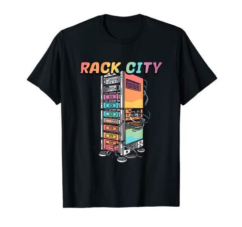 Rack City Network Server Rack T-Shirt