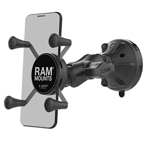RAM Mounts X-Grip Phone Mount with Low Profile Suction Base