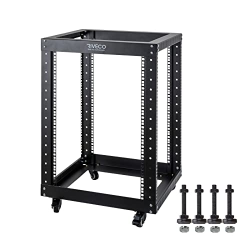 RIVECO 15U Server Rack - Versatile, Durable, and Easy-to-Assemble