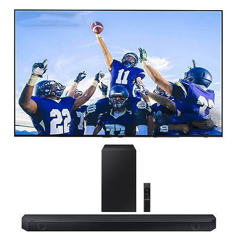 Samsung 55 Inch 4K OLED Smart TV with Soundbar and Subwoofer