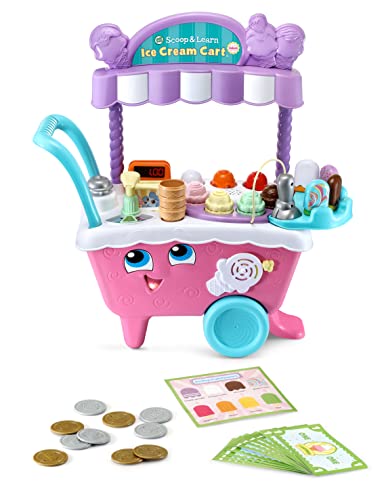 Scoop and Learn Ice Cream Cart Deluxe (Pink)
