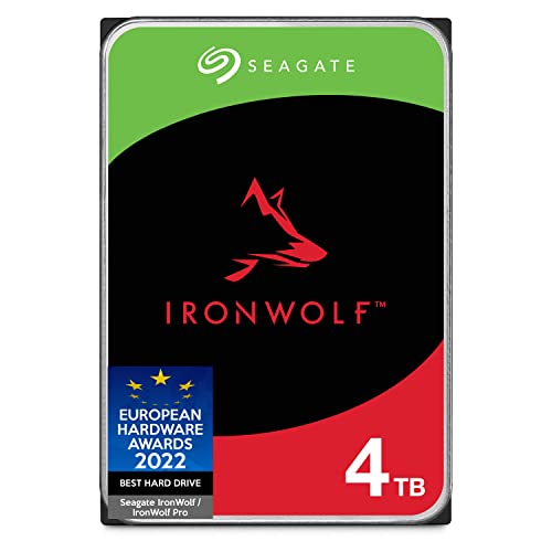Seagate IronWolf 4TB NAS Internal HDD - High Performance Storage