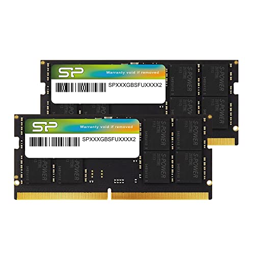 Silicon Power DDR4 16GB (2x8GB) 3200MHz (PC4-25600) CL22 SODIMM 260-Pin 1.2V Non-ECC Laptop RAM Notebook Computer Memory SU016GBSFU320B22AC