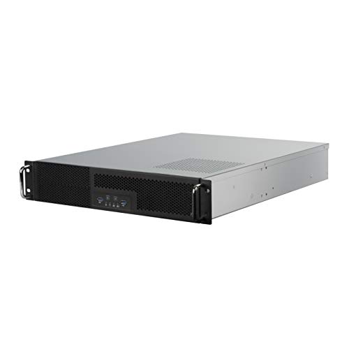 SilverStone Technology 2U Server Chassis with Dual 5.25" Drive Bay