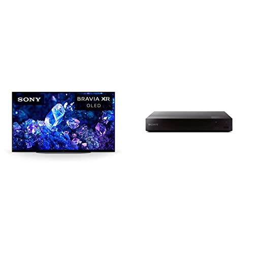 Sony 42 Inch 4K Ultra HD TV with BRAVIA XR OLED Smart Google TV and Sony BDP-BX370 Blu-ray Disc Player
