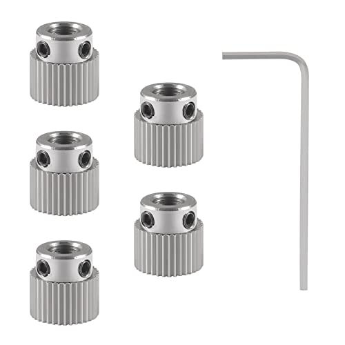 Stainless Steel Extruder Gear for Creality 3D Printers