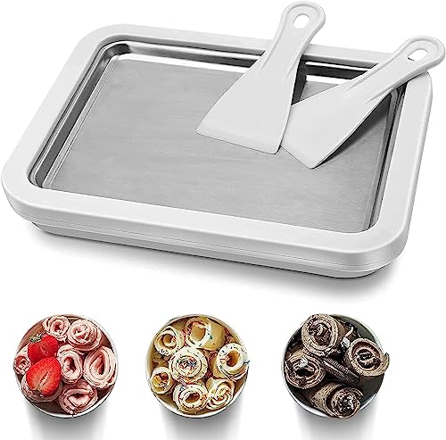 Stainless Steel Roller Ice Cream Maker - Family Large Size