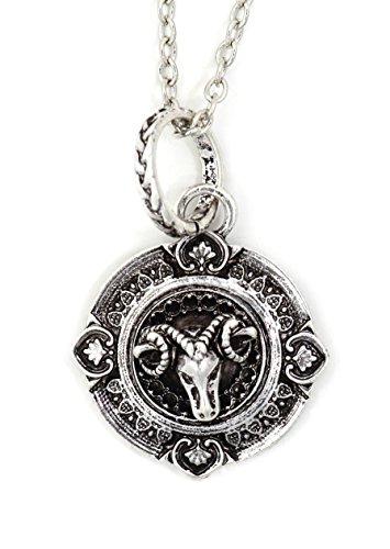 Stylish Ram Disc Necklace - Magic Metal Fashion Jewelry