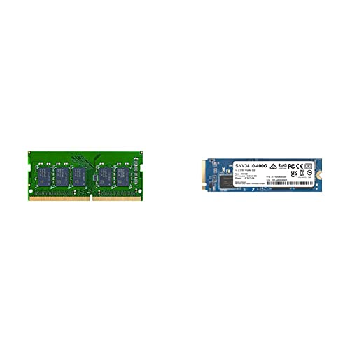 Synology 16GB RAM & 400GB NVMe SSD