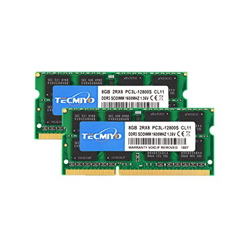 TECMIYO 16GB DDR3L-1600 SODIMM RAM Kit