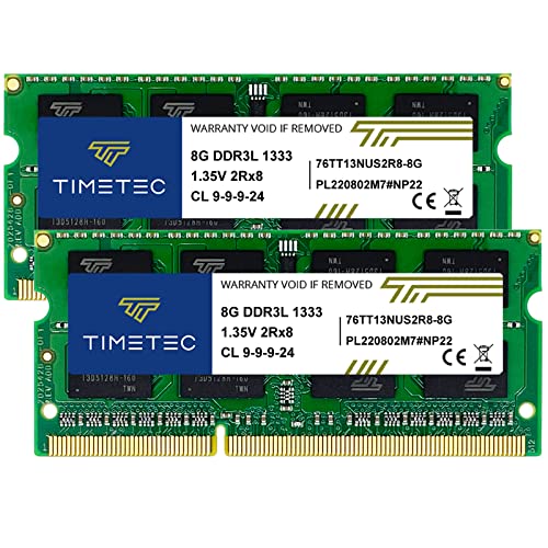 Timetec 16GB DDR3 / DDR3L Memory RAM Module Upgrade