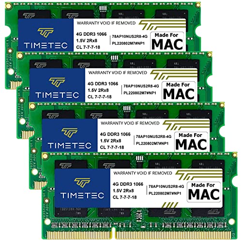 Timetec 16GB RAM Kit for iMac Late 2009 - Compatible and Reliable Upgrade Option