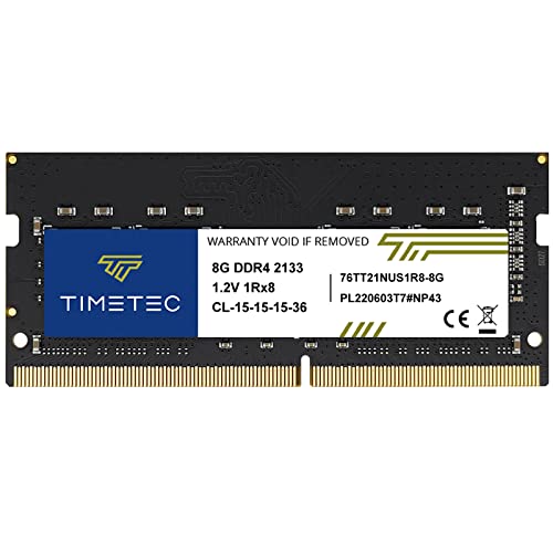 Timetec 8GB DDR4 SODIMM Memory Module Upgrade - Review & Summary