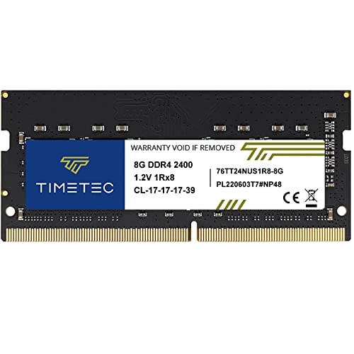 Timetec 8GB DDR4 2400MHz Laptop Memory RAM Module