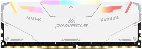 Timetec Pinnacle Konduit RGB 8GB DDR4 3600MHz RAM - White
