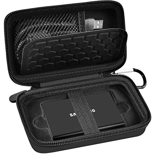 Travel Carrying Storage Organizer for Samsung T7 Portable SSD