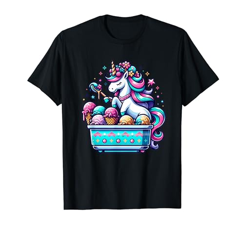 Unicorn Ice Cream Maker T-Shirt