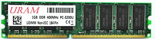 URAM 1GB DDR SDRAM 400MHz PC-3200