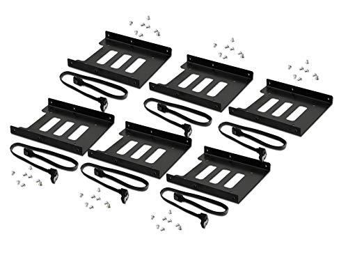 Valuegist 2.5" to 3.5" HDD Mounting Kit (6Pack)
