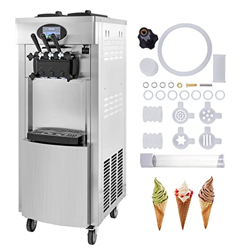 VEVOR 2200W Commercial Soft Ice Cream Machine