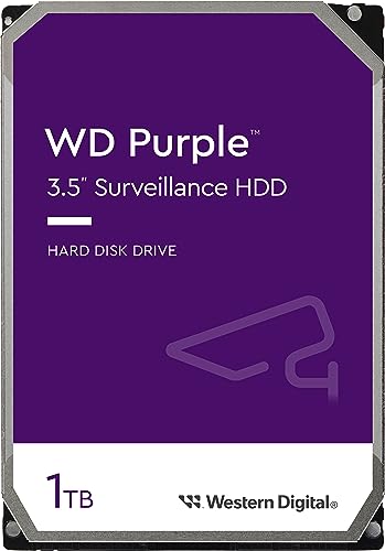 WD 1TB WD Purple Surveillance Internal HDD