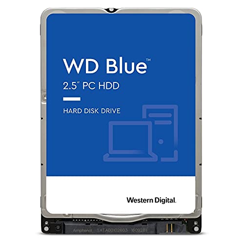 WD 2TB Blue Mobile HDD - 5400 RPM, SATA 6 Gb/s