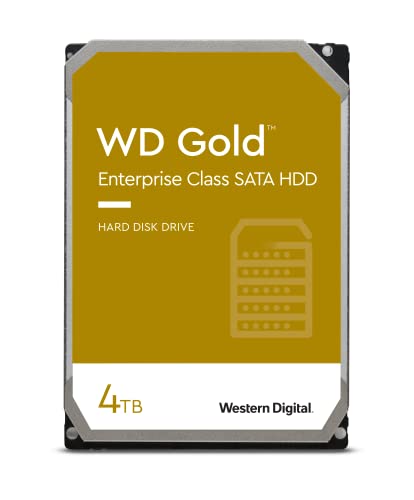 WD 4TB Gold Enterprise Class Internal Hard Drive
