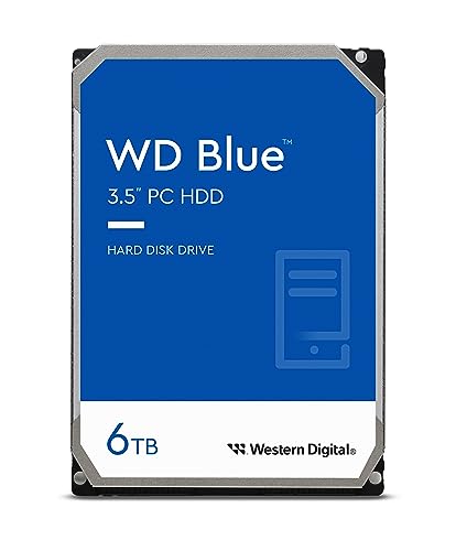 WD 6TB Blue PC Internal Hard Drive