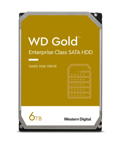WD Gold 6TB Enterprise Internal Hard Drive