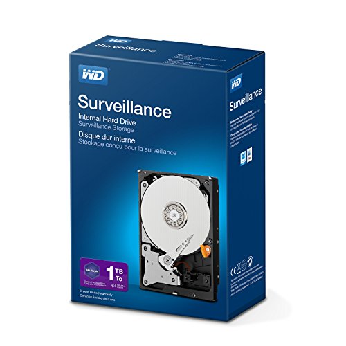 WD Purple 1 TB Surveillance HDD - Reliable Storage for Video Surveillance