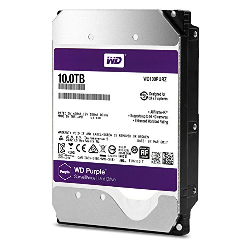 WD Purple 10TB Surveillance HDD