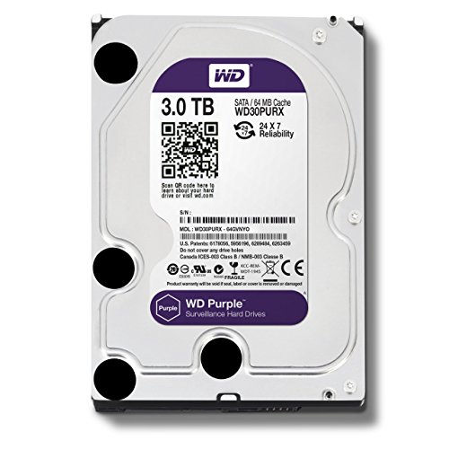 WD Purple 3TB Surveillance HDD