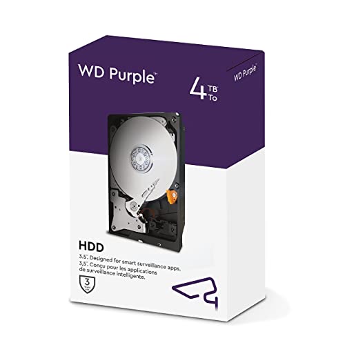 WD Purple 4 TB Surveillance HDD