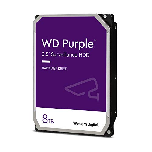 WD Purple Surveillance Internal Hard Drive HDD - 8TB