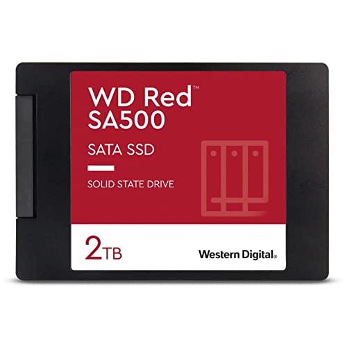 WD Red SA500 NAS 3D NAND Internal SSD - 2TB