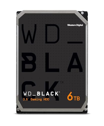 WD_BLACK 6TB Gaming Internal Hard Drive HDD
