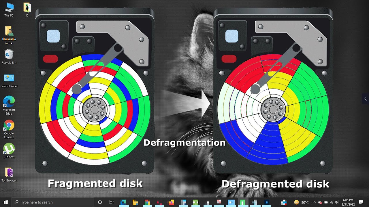 What Does A Hard Disk Drive Mean When Its Fragmented?