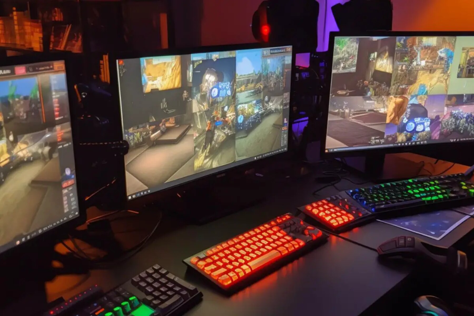 what-gaming-monitor-wall-mount-does-timthetatman-use