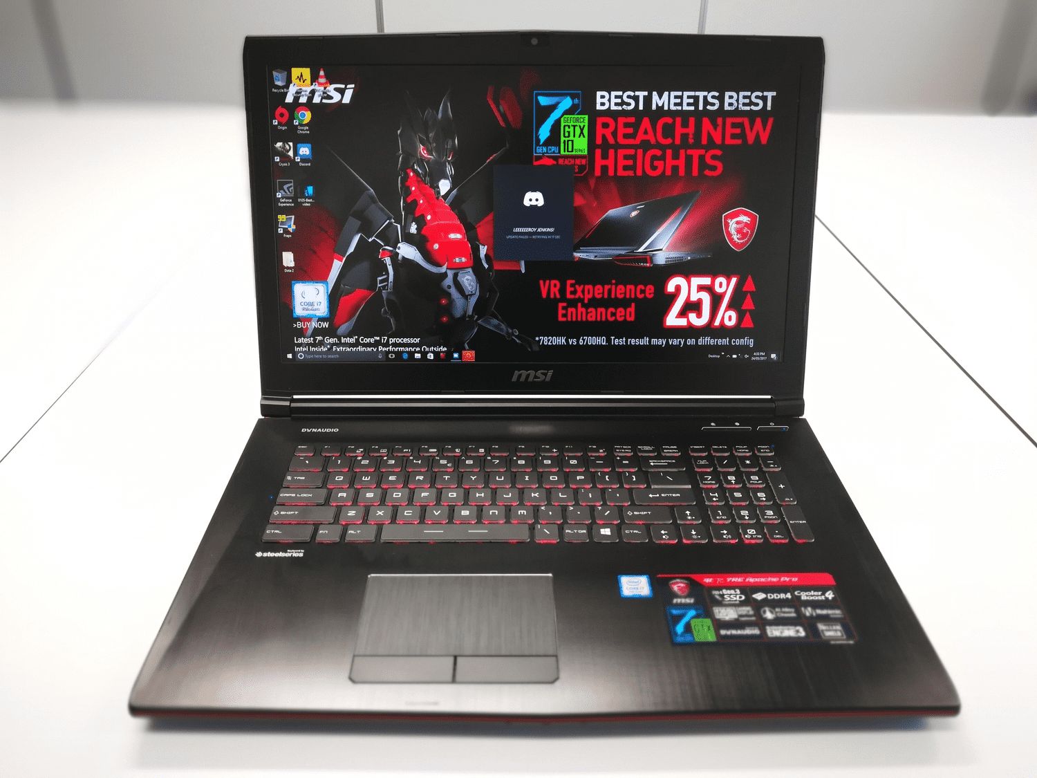 What Is The Average Gaming Laptop CPU And GPU Temp – MSI E 70 Apache Pro