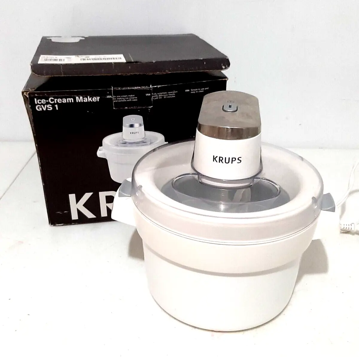 What Is The Liquid Inside A Krups Ice Cream Maker