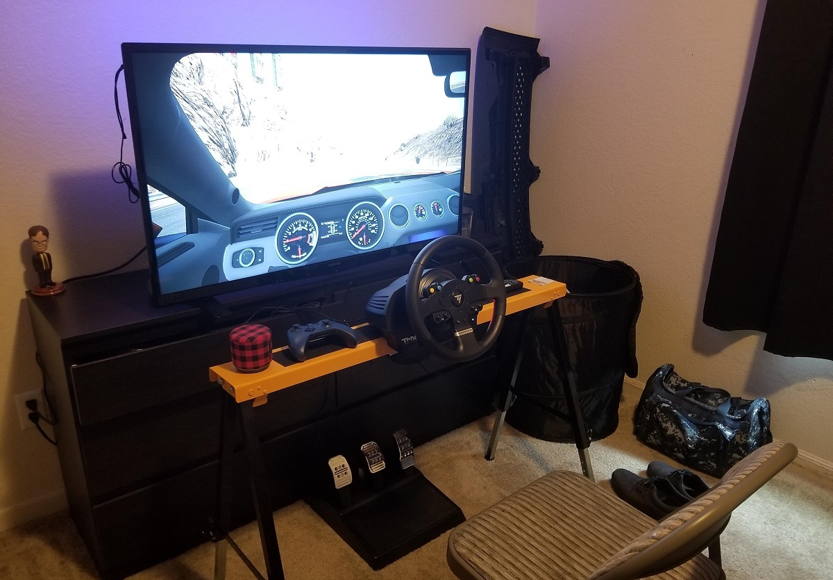 What To Mount A Racing Wheel On