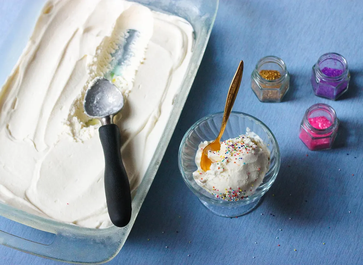 What To Substitute Cream For Homemade Ice Cream With Ice Cream Maker