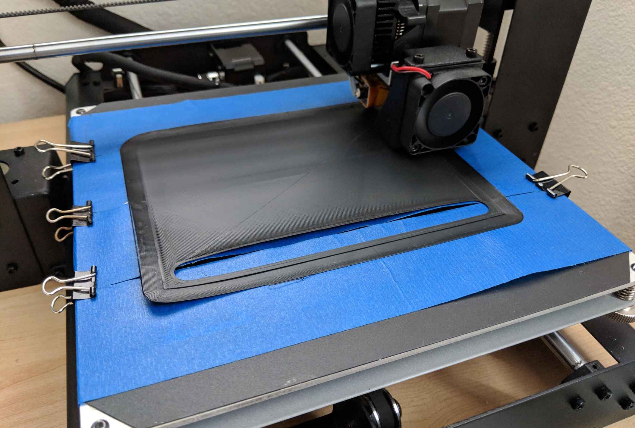 What To Use On Blue Tape For A 3D Printer Bed