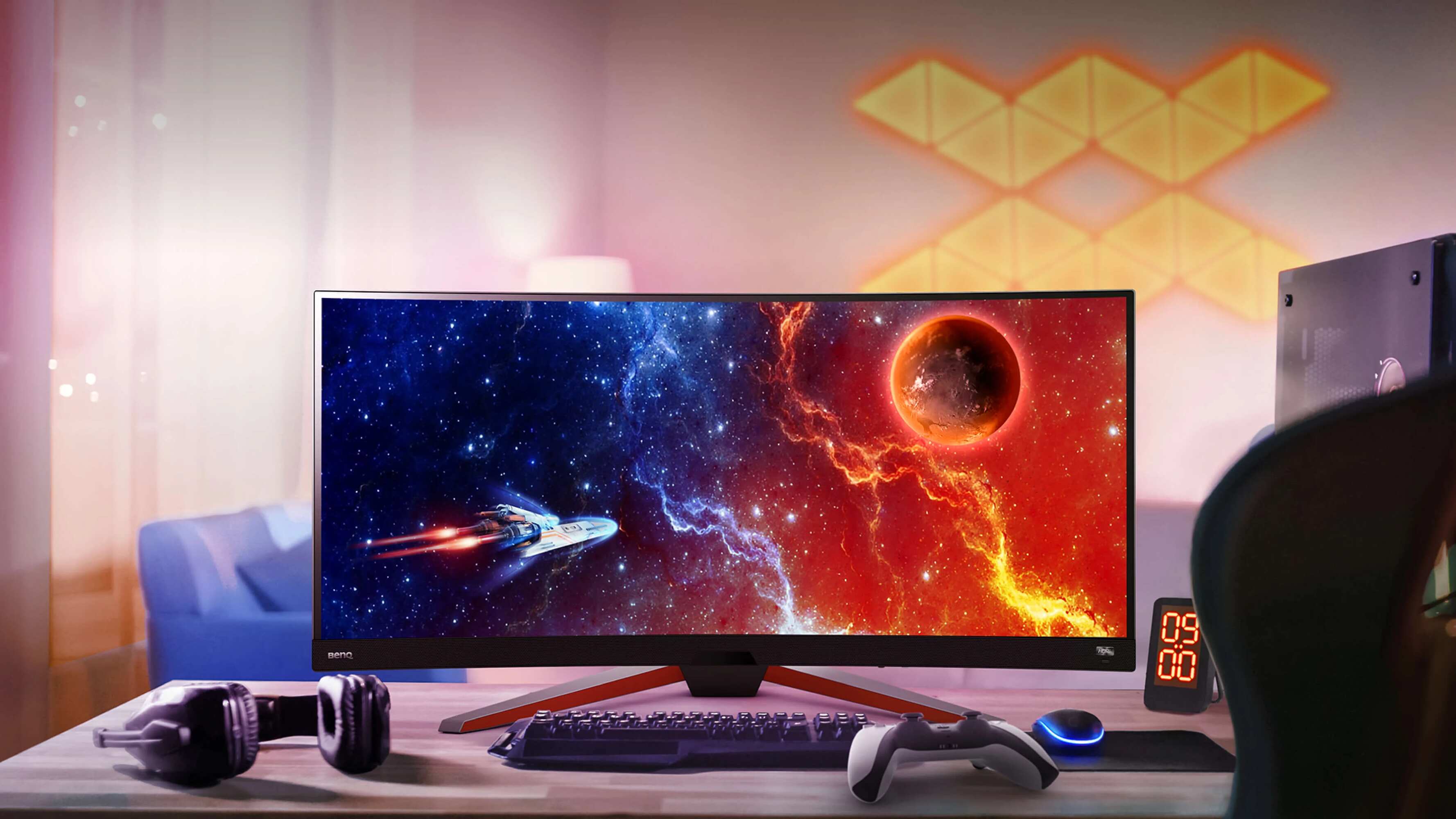 Where Are The Settings For BenQ XR Curved Gaming Monitor?