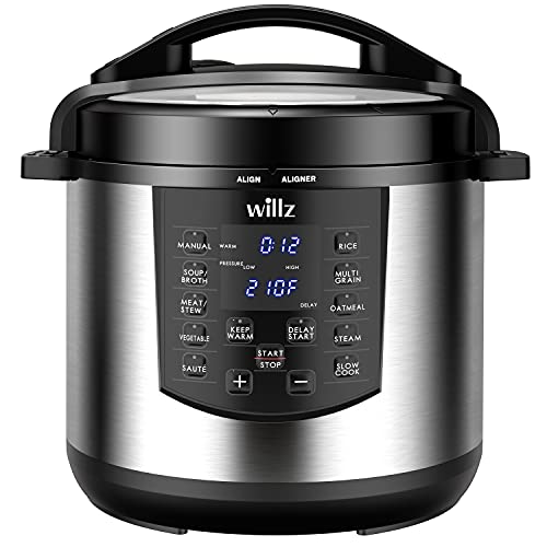 Willz 6-in-1 Multi-Use Programmable Pressure Cooker